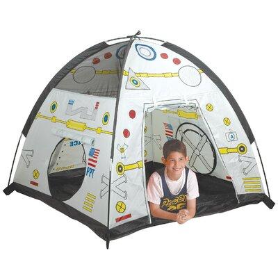 Pacific Play Tents Space Module Play Tent w/ Carrying Bag Polyester in Blue/White | 42 H x 48 W x 48 D in | Wayfair 40250