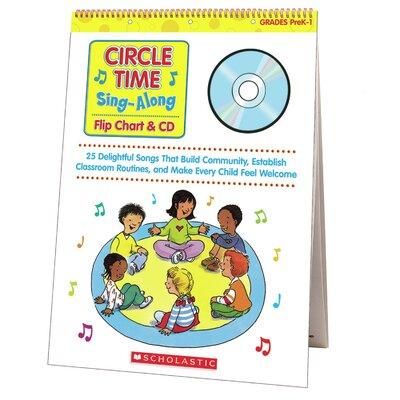Scholastic Circle Time Sing Along Flip CD, Size 15.2 H x 20.75 W x 0.45 D in | Wayfair SC-0439635241