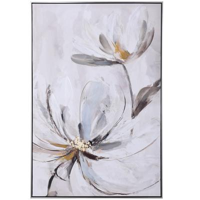 Stylecraft White Flowers Painting - WI34059DS