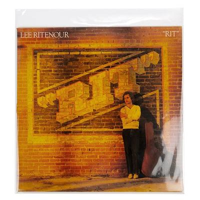 Protective Adhesive Flap Clear Album Sleeve - Fits Gramophone Records & Albums with 12" Covers Size: 12 11/16" x 12 3/8" 100 Bags |