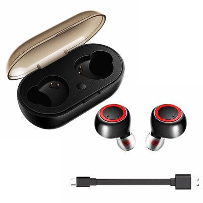 Air pod Magnetic Waterproof Wireless Bluetooth 5.0 Ear pods Mic 5 Core | 1.5 H x 5.5 W x 7 D in | Wayfair EP01