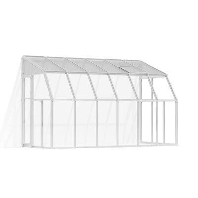 Canopia Sunroom 2 Greenhouse Acrylic Panels Resin Polycarbonate Panels in White | 97.2  H 78.9  W x 152  D | Wayfair 702486