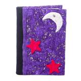 Moon and Stars,'Handmade Journal from Mexico'