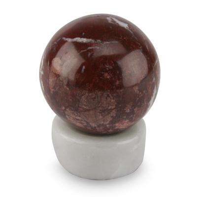 Garnet sphere, 'Passion'
