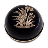 Lotus Luck,'Lacquerware Mango Wood Box with Gold Foil'