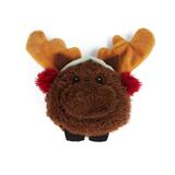 Moose Plush Dog Toy, X-Small, Multi-Color