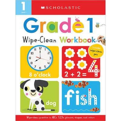 Scholastic Early Learners: Wipe-Clean Workbook: Grade 1