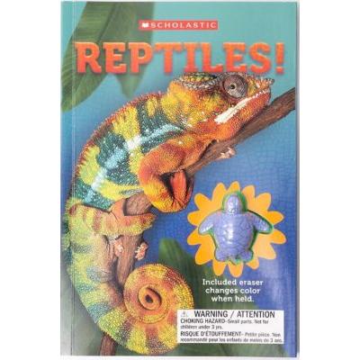 Reptiles (With Eraser!) (paperback) - by Michaela Weglinski