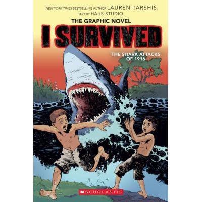 I Survived #2: I Survived the Shark Attacks of 1916 (Graphix) (paperback) - by Lauren Tarshis