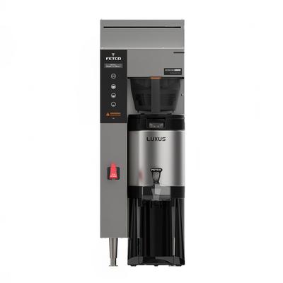Fetco CBS-1241-PLUS (E1241US-1X117-PM001) Extractor Plus Medium-volume Thermal Coffee Maker - Automatic, 9 gal/hr, 240v, Silver