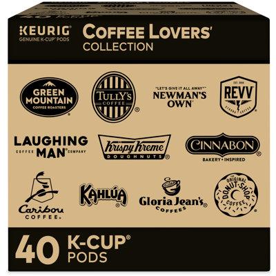 Coffee Lover's Collection, Keurig Single Serve K-Cup Pods Variety Pack, 40 Count in Brown | Wayfair 611247370414