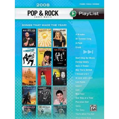 Pop Rock Sheet Music Playlist Songs That Made the Year PianoVocalChords