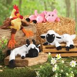 Tucker Murphy Pet™ Stuffing Free Farm Animals Dog Toys - Set Of 4, Polyester | Wayfair DFD45D687D654BF29617ECE1F7DD035C