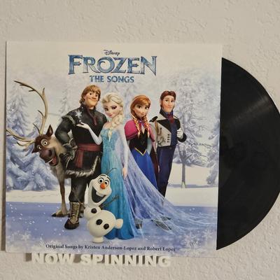 Disney Media | Frozen Soundtrack Vinyl | Color: Black/Blue | Size: Os