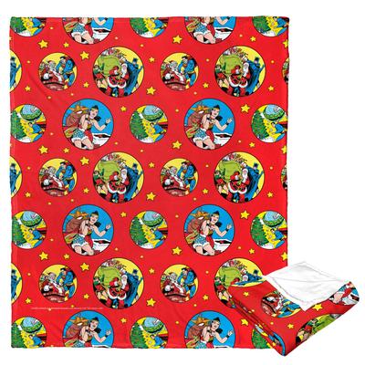 Wb Dc Justice League Heroic Holiday Helpers Silk Touch Throw by The Northwest in O