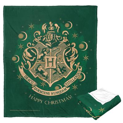 Wb Harry Potter Happy Christmas Silk Touch Throw by The Northwest in O