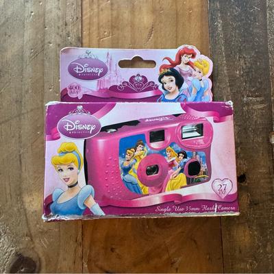 Disney Cameras, Photo & Video | Disney Princess - Disposable Single Use 35mm Flash Camera Vintage New | Color: Pink | Size: Os