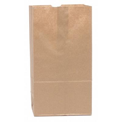 ZORO SELECT 18403 Grocery Bag Flat Bottom 3# Brown, Pk500