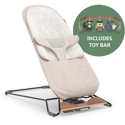 UPPAbaby Mira 2-in-1 Bouncer + Toy Bar Bundle - Charlie / Forest Fun