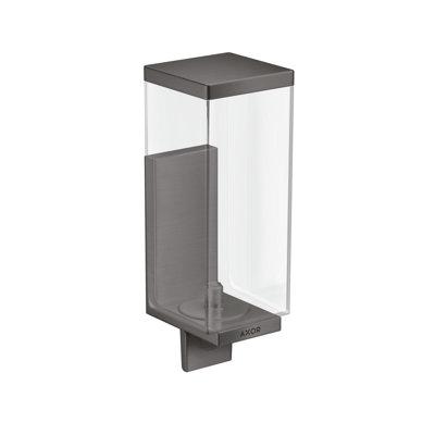 AXOR Universal Liquid Soap Dispenser Metal in Black | 8.15 H x 2.76 W in | Wayfair 42610340