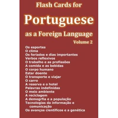 Flash Cards for Portuguese as a Foreign Language Portuguese Edition