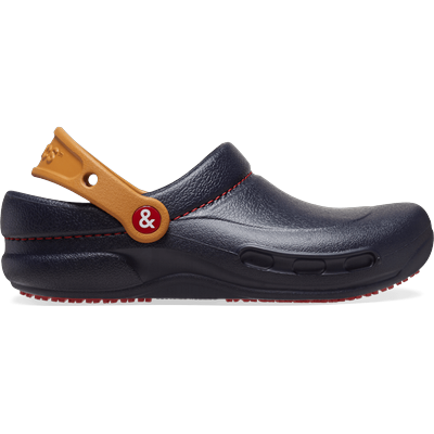Crocs Deep Navy Hedley & Bennett Slip Resistant Bistro Clog Shoes