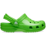 Crocs Green Slime Toddler Classic Neon Highlighter Clog Shoes