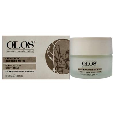 Glycolic Acid Night Cream by Olos for Unisex - 1.7 oz Cream