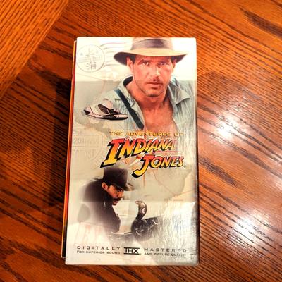 Disney Media | The Adventures Of Indiana Jones Trilogy (3 Vhs Set) Harrison Ford (Vhs, 1999) | Color: Black | Size: Os