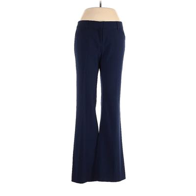 Laundry by Shelli Segal Dress Pants - Low Rise: Blue Bottoms - Women's Size 8