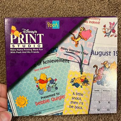 Disney Video Games & Consoles | Disney Winnie The Pooh Print Studio | Color: Blue/Purple | Size: Os