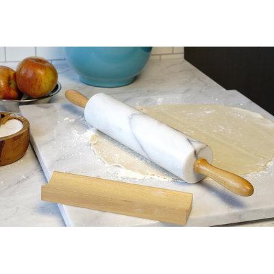 RSVP International Marble Rolling Pin w/ Stand Marble | 3 H x 10 W in | Wayfair RPW-10