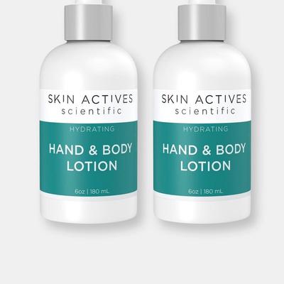Skin Actives Scientific Hand and Body Lotion | Hydrating Collection - 2-Pack