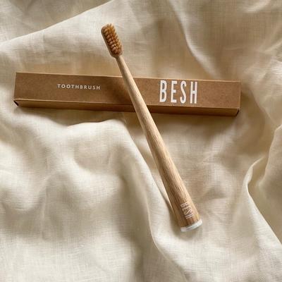 Besh Labs Bamboo Toothbrush - MEDIUM BRISTLE