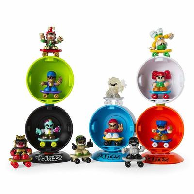 Tech Deck Dudes 2-Pack Collectible Skater Figures With Boards (Styles and Colors May Vary)