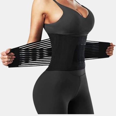 Vigor Women Slimming Workout Compression Double Belt Sweat Trainer - M