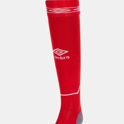 Umbro Childrens/Kids Diamond Football Socks - Vermillion/White - Red - 3, 8