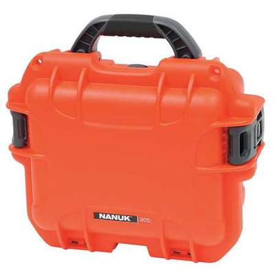 NANUK CASES 905S-000OR-0A0 Orange Protective Case, 12-1/2"L x 10.1"W x 6"D
