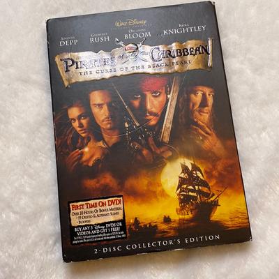 Disney Media | New Sealed Pirates Of The Caribbean The Curse Of The Black Pearl Dvd | Color: Black | Size: Os