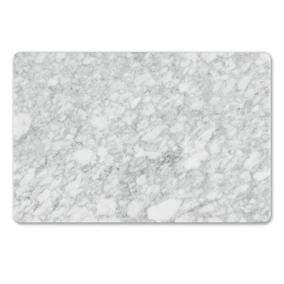Yew & Tulip Carrara Natural Marble Cutting Board 16"X10" Marble | Wayfair YZT008D