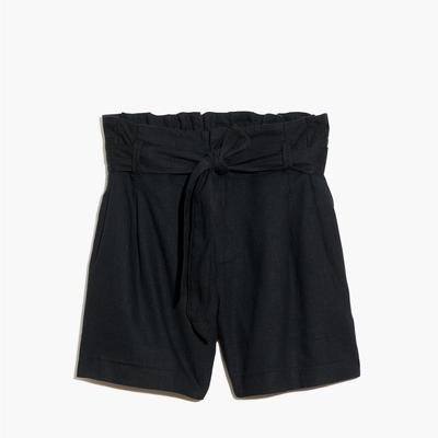 Madewell Shorts | Madewell Paper Bag Shorts Black | Color: Black | Size: 00
