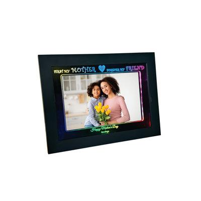 Eco4life Digital Picture Frame Plastic in Black | 9.25 H x 12.5 W x 2 D in | Wayfair CPF1056-2