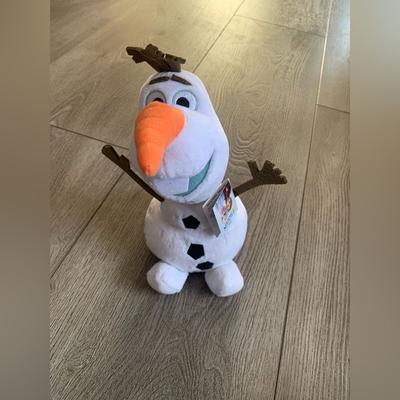 Disney Toys | Disney Frozen Olaf Stuff Toy Nwt The Toy Is Approximately 6” | Color: Blue White | Size: Osb