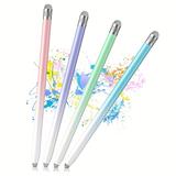 4pcs Stylus Pens For Touch Screens, Stylus Pen For Iphone/ipad/tablet Android/microsoft Surface, Compatible With All Touch Screens