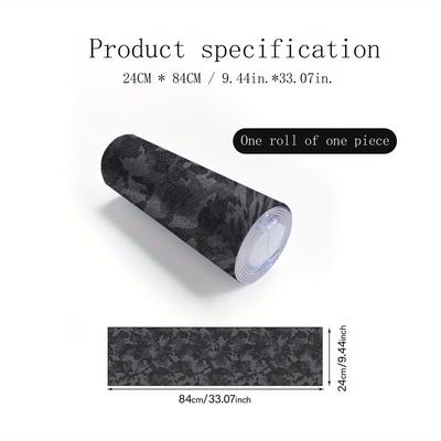 1pc Waterproof Gradient Skateboard Grip Tape - Large Friction Sandpaper Sticker For Skidproof Performance - 33.07x9.44inches