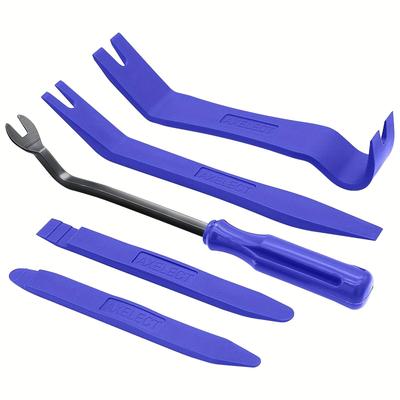Auto Trim Removal Tool Set (no Scratch Plastic Pry Tool Kit) Auto Trim Tool Kit Car Tools, Door Panel Removal Tool, Fasteners, Car Clips, Push Rivets