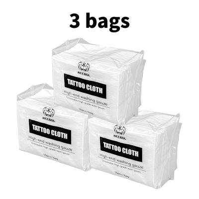 1/3bag, Tattoo Wipe Paper, Dry Wipes Towel Tissue, Body Art Permanent Makeup Remove Tissue, Tattoo Supplies For Spa Beauty Salon And Home Use