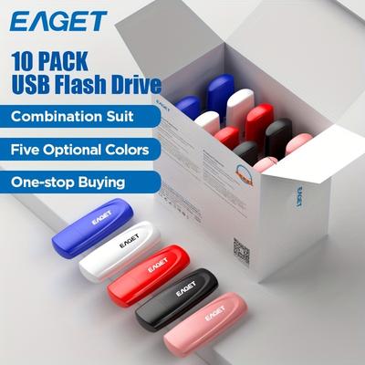 10 Packs Usb 2.0 Flash Drive 4gb Thumb Drive Usb Memory Stick Multicolor U Stick Gift Usb Drive Pen Drive