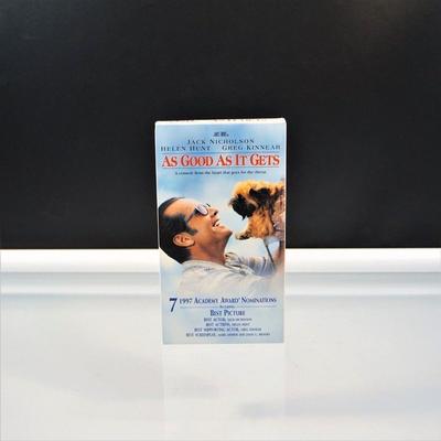 Columbia Media | As Good As It Gets Vhs 1998 Movie Jack Nicholson Helen Hunt | Color: Blue/White | Size: Os