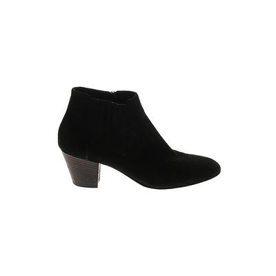 Aquatalia by Marvin K Ankle Boots: Black Shoes - Women's Size 8 1/2